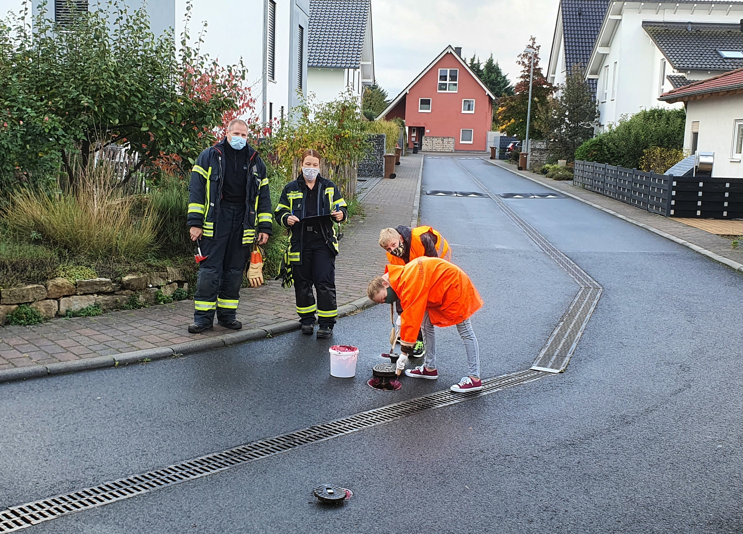Einwintern unserer Hydranten